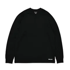 新品 Marmot Merino Wool Long Tee BLACK