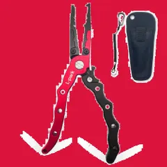 フィッシングプライヤー 【とにかく持ちやすい】 L-park 釣り用ペンチ 海でも錆びにくい軽量アルミ素材 釣り好きの口コミから誕生 各２色