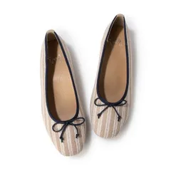 新品 【３E】ワンポイントバレエシューズ