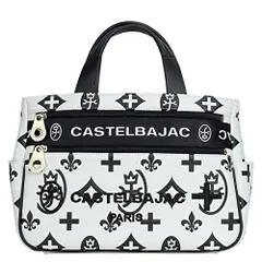 新品 [カステルバジャック] トートバッグ ゴールドファスナー 068531 (ホワイト(WHT))