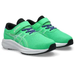 新品 [アシックス] ランニングシューズ PRE EXCITE 11 PS 1014A375 ユニセックス子供 301(バイタル グリーン/コバルト バースト) 22.0 cm 2E