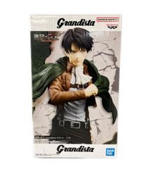 미품 BANDAI 진격의 거인 grandista 리바이 피규어