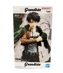 美品 BANDAI 進撃の巨人 grandista リヴァイ フィギュア