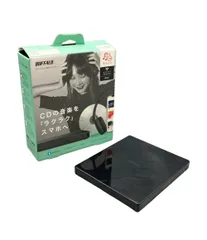 バッファロー スマートフォン用CDレコーダー ラクレコ RR-W1-BK BUFFALOのサムネイル