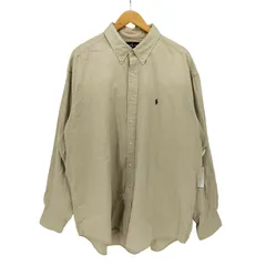 ラルフローレン RALPH LAUREN 90S ポニー 刺繍 BLAKE ボタンダウン L/S シャツ メンズ import：XXL 