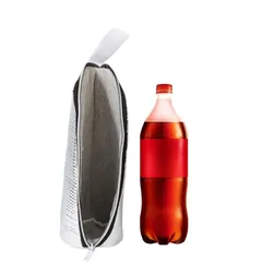 【新品】 ペットボトルホルダー 保冷 保温 アルミ 軽量 水筒カバー ケース ペットボトル ホルダー 結露対策 溶けない氷 保冷カバー 夏 アウトドア キャンプ 旅行 お出かけ用 熱中症対策 [並行輸入品] 0