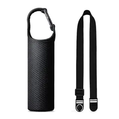 【新品】 Futakuchi 水筒カバー 2way 断熱 保冷 350ml 500ml 600ml 魔法瓶用 ペットボトルカバー ペットボトルホルダー 手提げ 斜めかけ ショルダー ストラップ 水筒 保温 ケース 800ml ペットボトル ほるだー ボトル 0