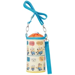 【新品】 スケーター エナメル ペットボトル ケース 500ml用 ミニオンズ フィーバー PVPC6-A 1