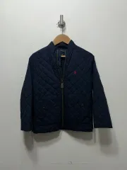 ポロラルフローレン キルティング ジャケット ネイビー 7T