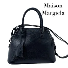 【価格交渉/質問大歓迎♪】【極美品】メゾンマルジェラ ハンドバッグ 5AC　ミニ　2way　黒　5837