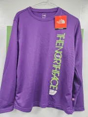 THE NORTH FACE ザノースフェイス パープル ロゴ Tシャツ