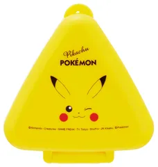 日本製 抗菌 ポケモン 23 ONC1PAG68198 ピカチュウフェイス ケース おにぎり スケーター(Skater)