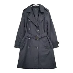 RALPH LAUREN LAUREN RALPH LAUREN ベルト付き トレンチコート ネイビー レディース ラルフローレン【中古】6-0222M∞
