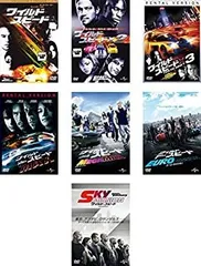 ワイルド スピード 1 コレクターズ・エディション、X2、X3 TOKYO DRIFT、MAX、MEGA MAX、EURO MISSION、SKY MISSION▽レンタル [レンタル落ち]