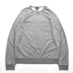Patagonia オーガニックコットン クルーネック スウェット トレーナー M グレー 胸ポケット 26375