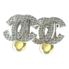 CHANEL (シャネル) ココマーク イヤリング シルバー GP