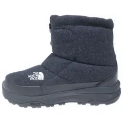 THE NORTH FACE (ザノースフェイス) NUPTSE BOOTIE WOOL IV ヌプシ ブーティ ウール スノーブーツ ブラック NF51879 レディース