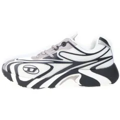 DIESEL (ディーゼル) S-D-VIT'S 500 LOW ロゴ ローカットスニーカー ホワイト US9/27cm Y03674 P8406