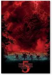 映画ポスター ストレンジャーシングス シーズン5 STRANGER THINHS 24×36インチ (61×91.5cm) US版 of3