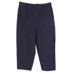 COMME des GARCONS HOMME コムデギャルソンオム 22AW HJ-P003 AD2022 コットン チノ クロス トラウザーズ パンツ チャコール系 M【中古】