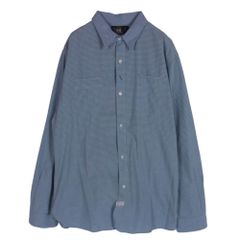 RRL ダブルアールエル チェック 長袖 シャツ ライトブルー系 M【中古】