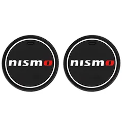 【新品】 nismo 日産 ノンスリップ コースター エクストレイル セレナ エルグランド ブルーバード ティアナ キックス ディズ ノート オーラ アリア ルークス リーフ NV100クリッパー NV350キャラバン ドリンクホルダー用 発光 (日産) 0