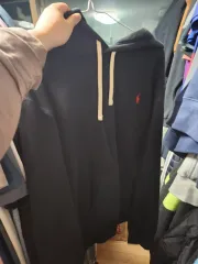 (タグ無し) ポロ ラルフ ローレン 黒 フーディー Tシャツ 105