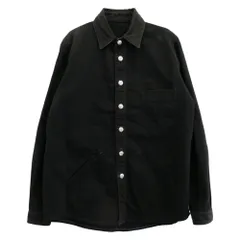 CHROME HEARTS クロムハーツ（原本無） セメタリークロスパッチ バックフレアニー ウエスタン デニムジャケット ブラック系 シルバー系 M【中古】のサムネイル