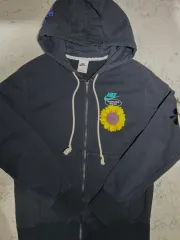 クリーム価格18万円 NIKEフレンチテリー フーディー ジップアップ M