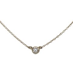 美品⭐︎オレフィーチェ K18ダイヤネックレス 0.417ct⭐︎CGL 