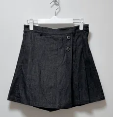 pom ponette ジュニア ラップ風キュロットスカート M(150)