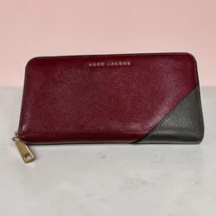 MARC JACOBS バイカラー ラウンドファスナー財布