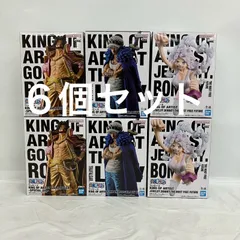 未開封 ワンピース ONE PIECE KING OF ARTIST ゴール D ロジャー トラファルガー ロー Ⅱ ジュエリー ボニー BANPRESTO フィギュア 6個セット LF3263 f099
