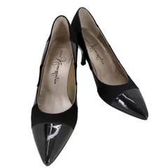 ギンザカネマツ 銀座かねまつ GINZA kanematsu ポインテッドトゥ エナメルパンプス  レディース  21