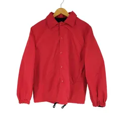 スクーカム SKOOKUM USA製 裏地チェックネル コーチジャケット メンズ US：38 