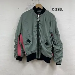 ディーゼル ボンバー ジャケット MA-1 ミリタリー ブルゾン カーキ レディース 表記無し ISItems【USED】【古着】【中古】50154616