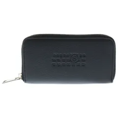 Maison Margiela 0 (メゾンマルジェラ) コンパクトウォレット ブラック レザー 財布