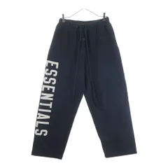 FEAR OF GOD ESSENTIALS (フィアオブゴッド エッセンシャルズ) サイドロゴスウェットパンツ ブラック