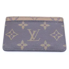 LOUIS VUITTON (ルイヴィトン) モノグラム ポルトカルト サーンプル ブラウン PVC カードケース M69161