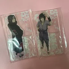未開封 まとめ売り) NARUTO -ナルト- うちは イタチ うちは サスケ 桜 アクリル スタンド