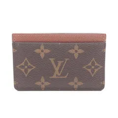 ルイ・ヴィトン LOUIS VUITTON カードケース ポルトカルト サーンプル M61733 アルマニャック レザー PVCコーティングキャンバス ポルト カルト・サーンプル ユニセックス