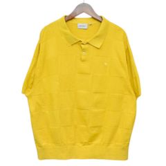 Carhartt ニットポロ サマーニット 市松柄 半袖 - メルカリ