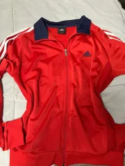 アディダス レッド ネイビー ジャージ