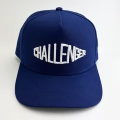 極美品 CHALLENGER NEW ERA 59FIFTY LOGO CAP BLUE 7 1/8 56.8cm チャレンジャー ニューエラ ロゴ キャップ ブルー ■