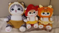 ウールサンド 猫 ぬいぐるみ 3種セット