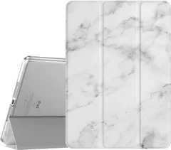 【数量限定】軽量 耐衝撃 落下防止 オートスリープ機能 マグネット スタンド 精密設計 三つ折り 開閉式 PUレーザー 着脱簡単 ハードカバー 半透明 10.2インチ ipad10.2インチ NEWモデル ケース ケース ケース ケース 第8世代/第7世代 (