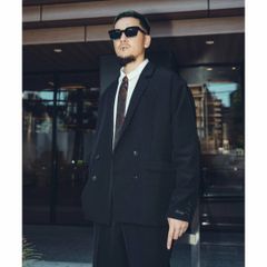 URU 20aw ダブルブレストジャケット ネイビー - メルカリ