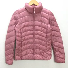 g■ユニクロ/UNIQLO ウルトラライトダウンジャケット【M】ピンク/LADIES/P6【中古】■