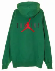 シュプリーム SUPREME 24AW JORDAN HOODED SWEATSHIRT GREEN Lサイズ ジョーダン フーディー スウェット シャツ パーカー グリーン 緑 【ブランド古着ベクトル】【中古】260304