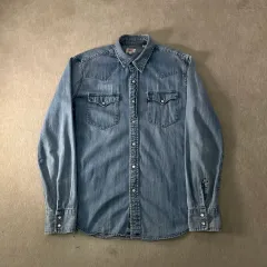 100 リーバイス ウェスタン デニム シャツ